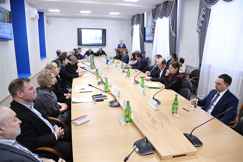 Рабочий визит Заместителя Премьер-министра Правительства Республики Башкортостан Ирека Радиловича Мухаметдинова и министра сельского хозяйства РБ Ильшата Ильдусовича Фазрахманова в УГНТУ