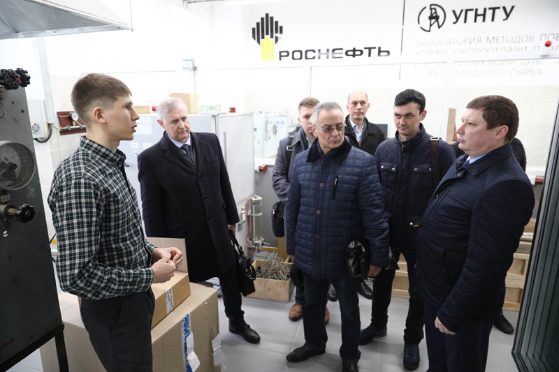 УГНТУ посетила делегация Центра стандартизации, метрологии и испытаний в Республике Башкортостан